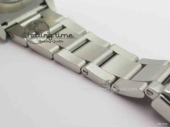 MiroTime 0217 TimelessDesign Oyster Perpetual 39mm 114300 BP Maker Best Edition Blue Dial On SS Bracelet A 3637